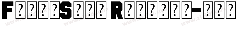 FlameSans Regular字体转换